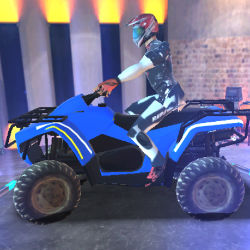 Image ATV Quad Bike Traffic Rider