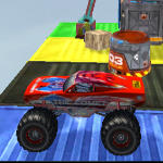 Monster Truck Stunts Sky Driving