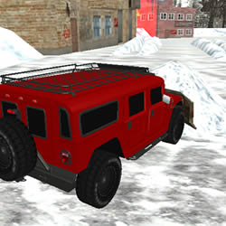 Image Snow Plow Jeep Simulator 3D